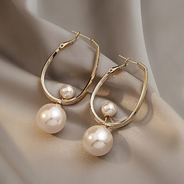 Pendientes de perlas Vintage Charmming para mujer